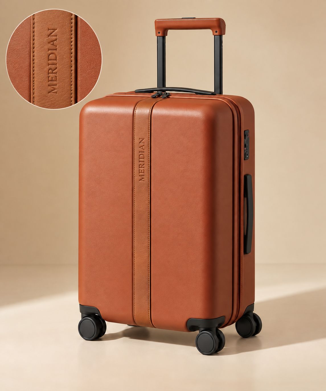 The Atlas Carry-On in Terracotta